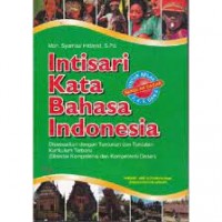 Image of Intisari Kata Bahasa Indonesia