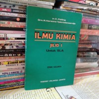 Image of Ilmu Kimia Jilid I