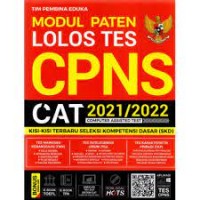 Image of Modul Paten Lolos Tes CPNS CAT 2021/2022
