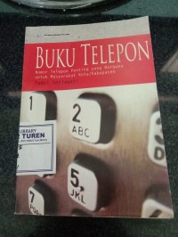 Image of Buku Telepon Nomor Telepon Penting Yang Berguna