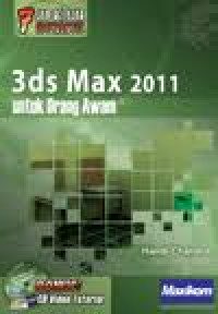 Image of 7 Jam belajar interaktif 3ds max 2011 untuk orang awam