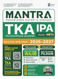 Image of Mantra TKA IPA  SMA/MA/SMK/MAK 2026-2027