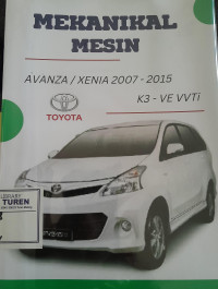 Image of Mekanikak mesin Avanza / Xenia 2007-2015 K3-VVTi