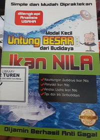 Image of Modal kecil untung besar dari budidaya nila