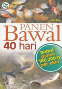 Image of Panen bawal 40 hari