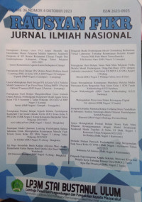 Image of Rausyan fikr jurnal ilmiah nasional