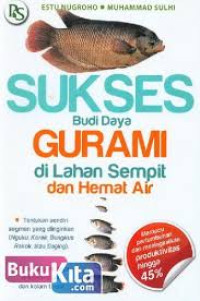 Image of Sukss budidaya gurami di lahan sempit dan hemat air