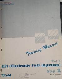 Image of Training manual Vol. 5 EFI (Electronic Fuel Injection) Step 2