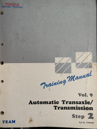 Image of Training manual Vol. 9 Automatic Transaxle/Transmission