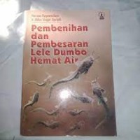Image of Pembenihan dan Pembesaran Lele Dumbo Hemat Air