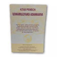Image of Kitab Primbon Qomarrulsyamsi Adammakna