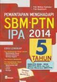 Image of pemantapan menghadapi sbm-ptn ipa 2014