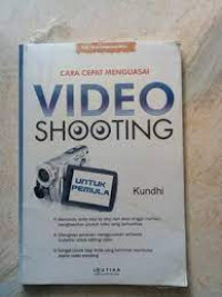 Image of Cara Cepat Menguasai Video Shooting
